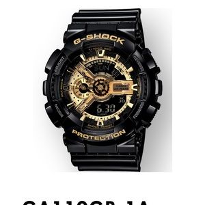 Slightly worn G-shock GA110GB-1ACR Watch
